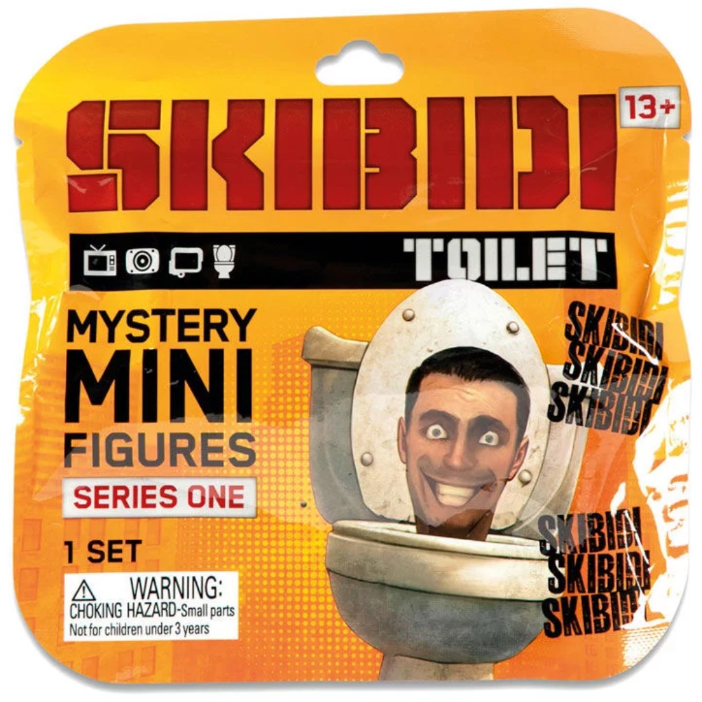 Skibidi Toilet WC Überraschungs-Minifiguren-Set 1 Stück