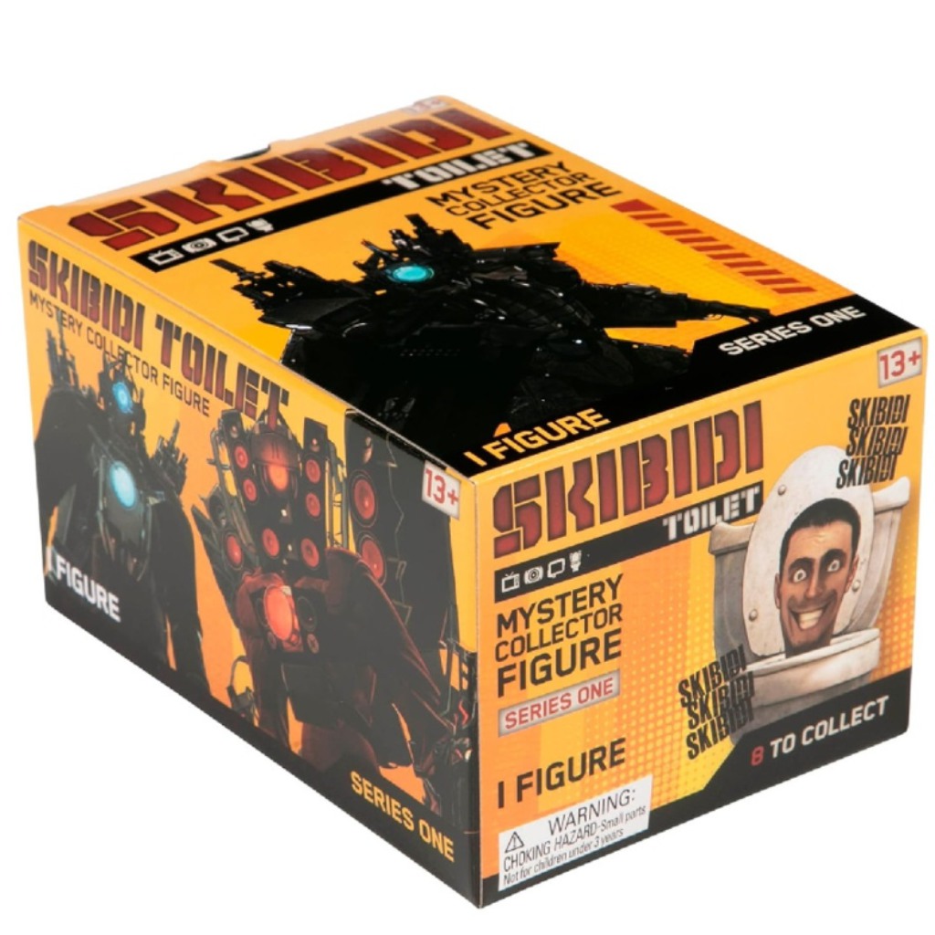 Skibidi Toilet WC Überraschungsfiguren-Set 1 Stück