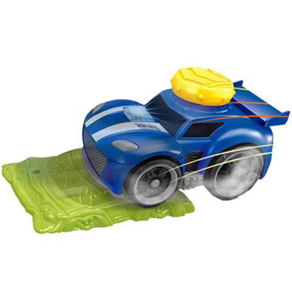 Slam Power blaues Rennauto mit Sound kép 2