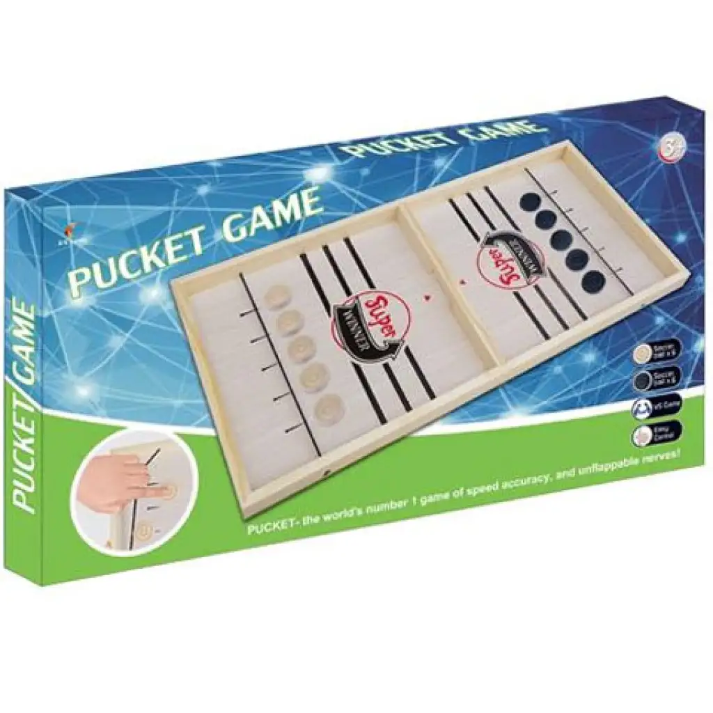 Sling Puck Strafstoß-Duell Geschicklichkeitsspiel