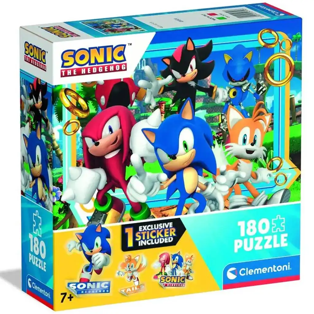 Sonic, der Igel 180-teiliges HQ Puzzle - Clementoni