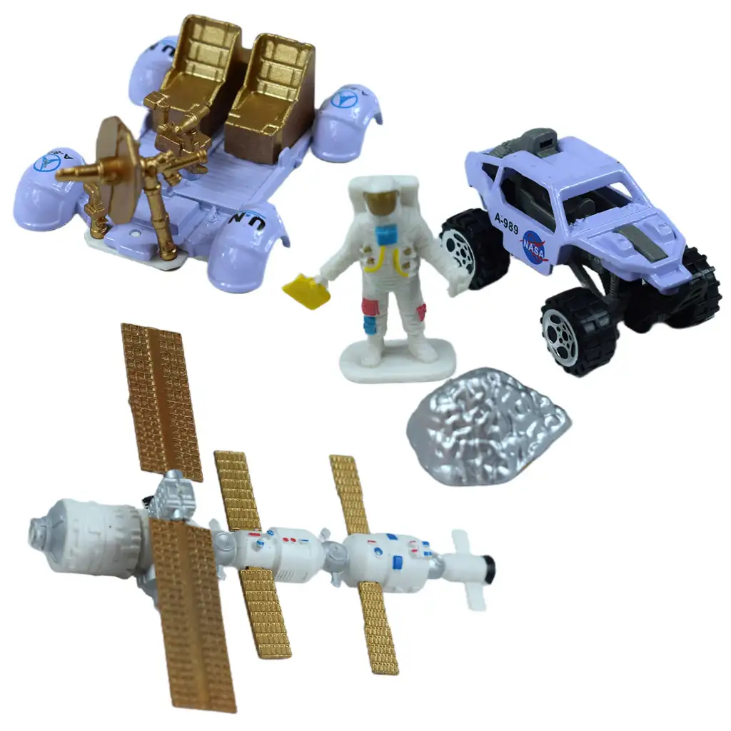 Space Team: Weltraum-Spielset mit Fahrzeugen und Zubehör in verschiedenen Ausführungen 1 Stück kép 5