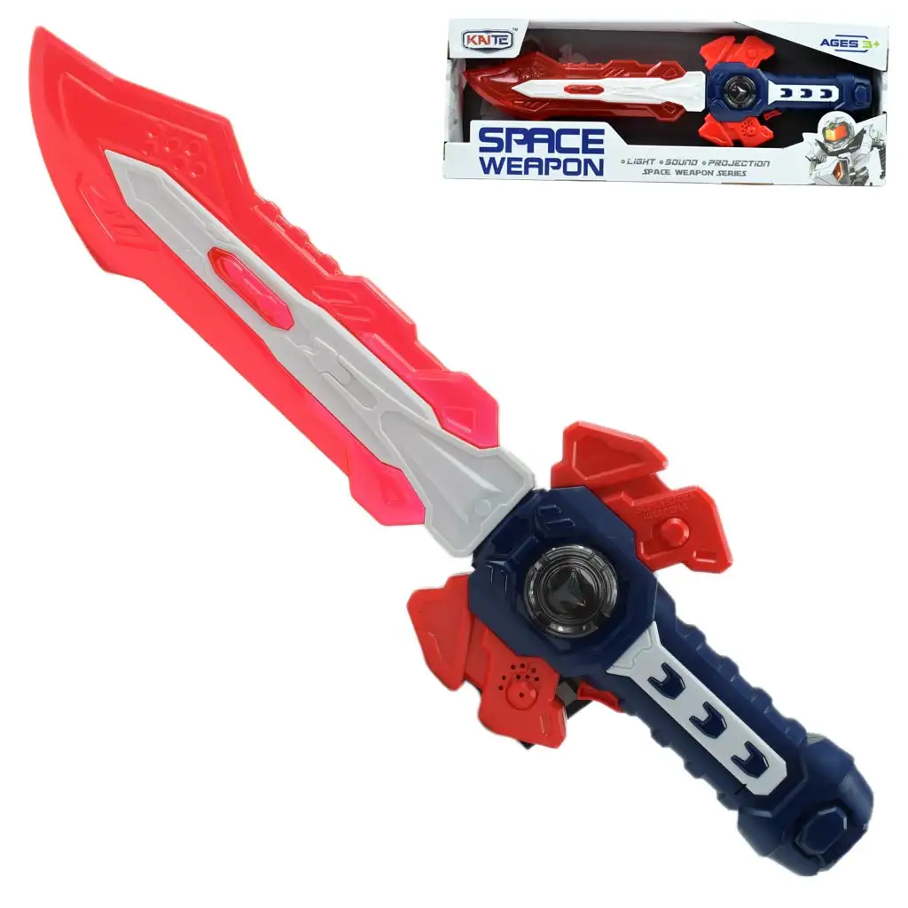 Space-Waffe: Elektrisches Schwert-Weltraumwaffe mit Licht und Ton 49cm