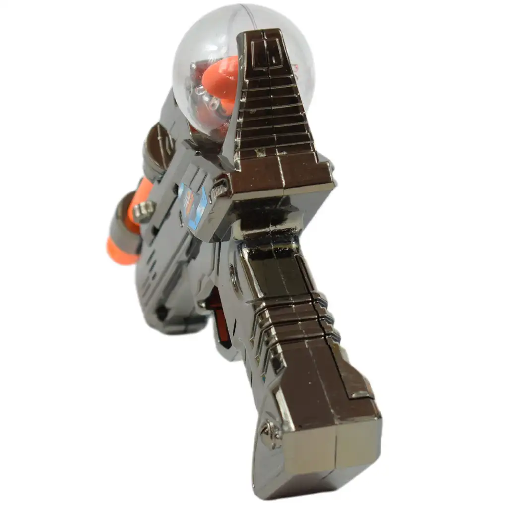 Space Warrior: Metall-Elektro-Raumwaffe mit Licht und Ton 24cm kép 4