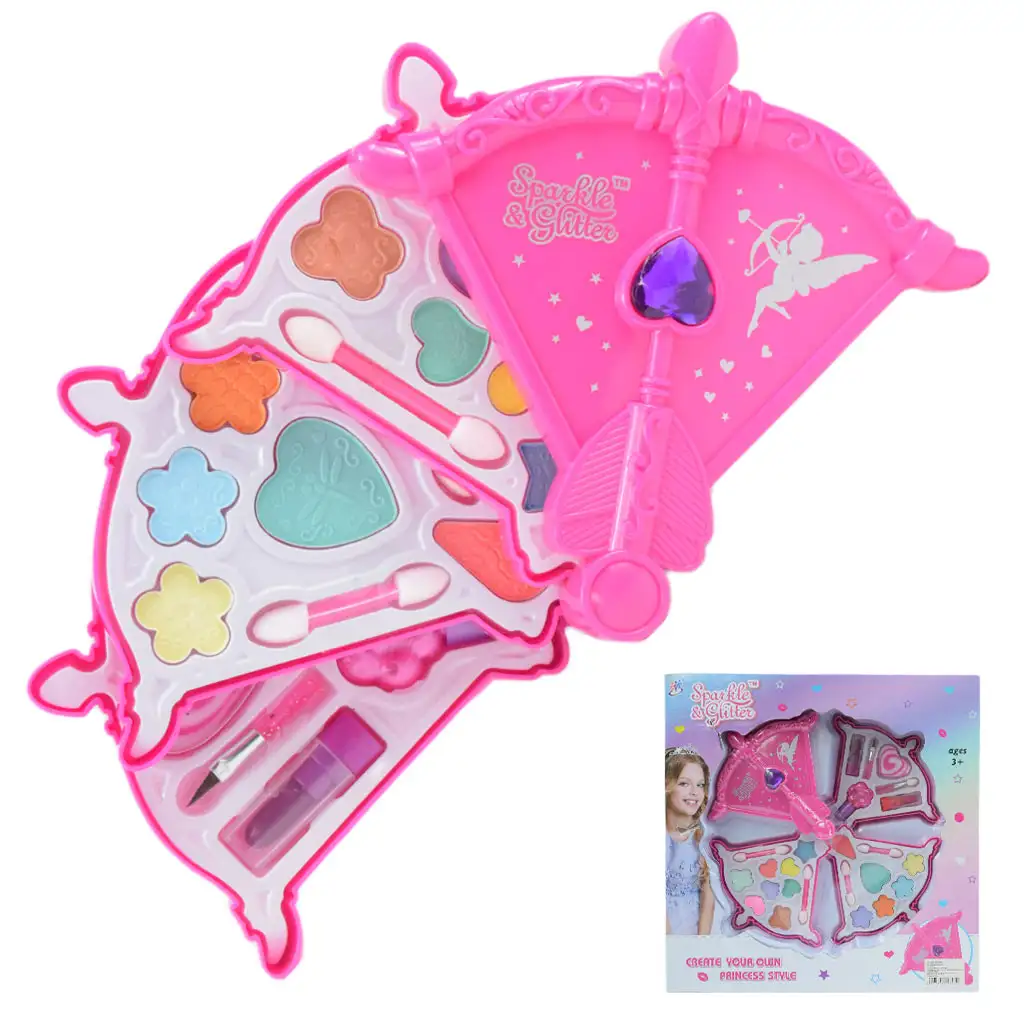 Sparkle & Glitter: Dreistöckiges Schminkset in Pfeilform