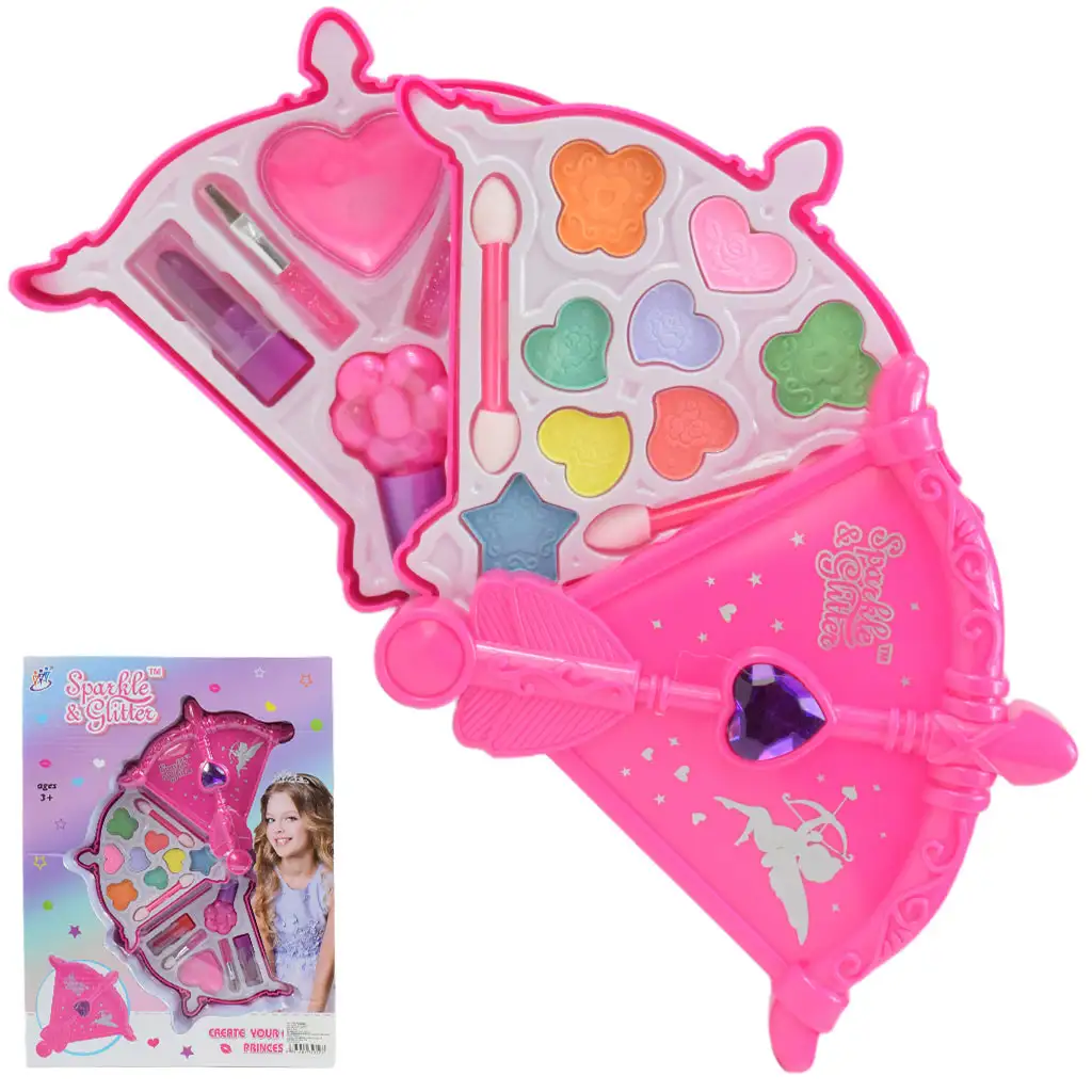 Sparkle & Glitter: Zweistöckiges Schminkset in Pfeilform