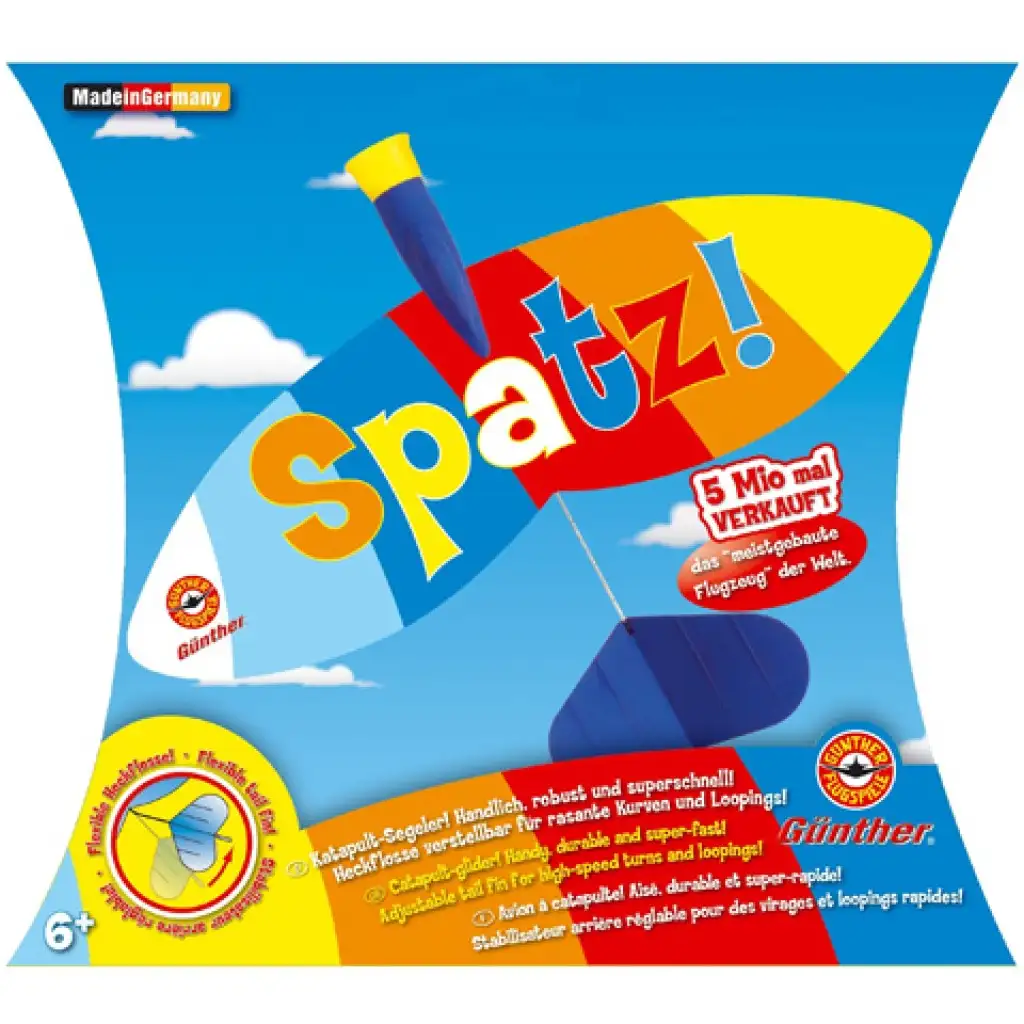 Abschießbares Segelflugzeug Spatz kép 2