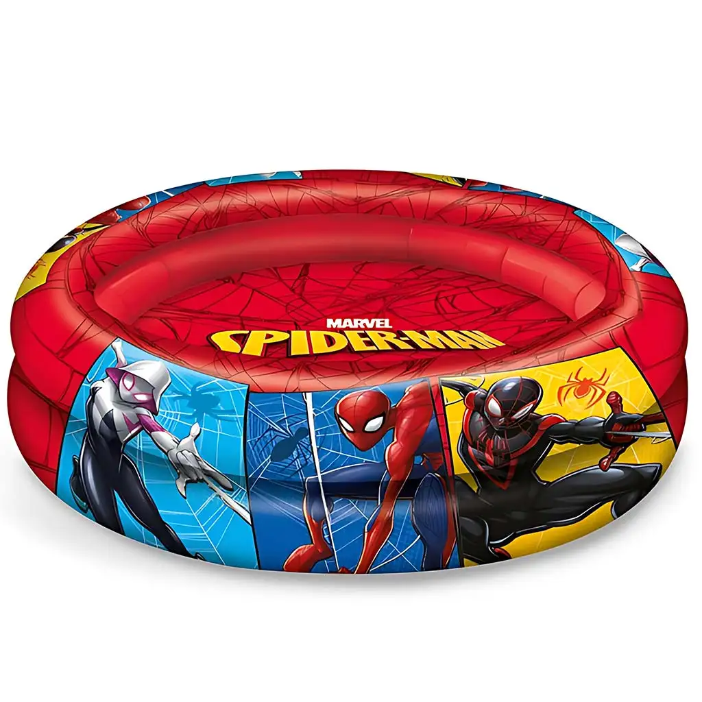Spider-Man: 2-Ring aufblasbares Planschbecken 100 cm – Mondo Toys