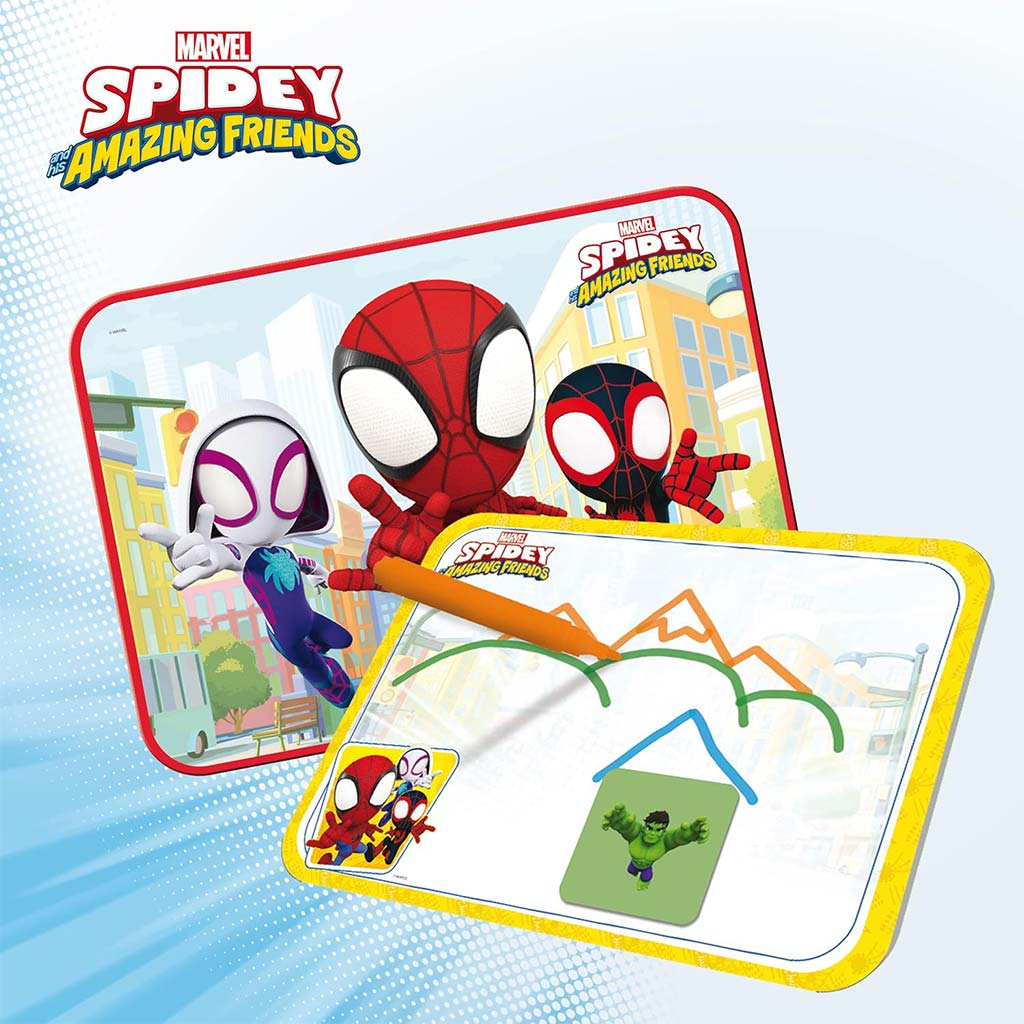 Spidey Spieltisch mit 10 Lernspielen – Lisciani kép 4
