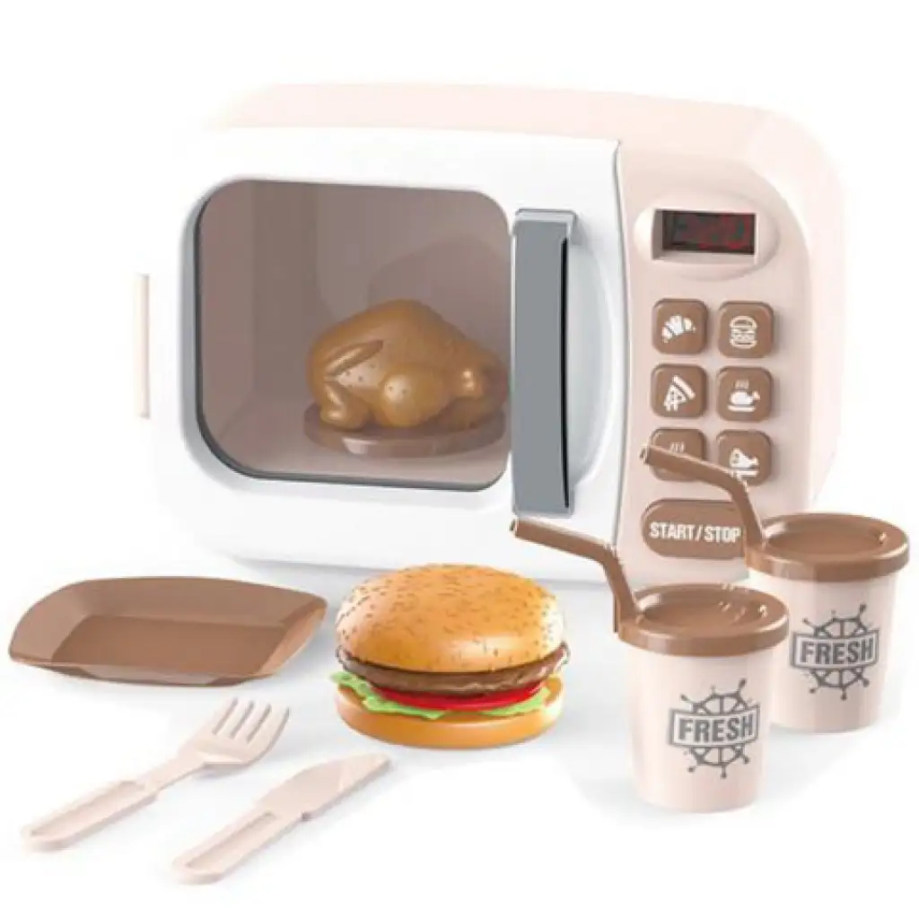 Spielzeug-Mikrowelle in zwei Varianten kép 2