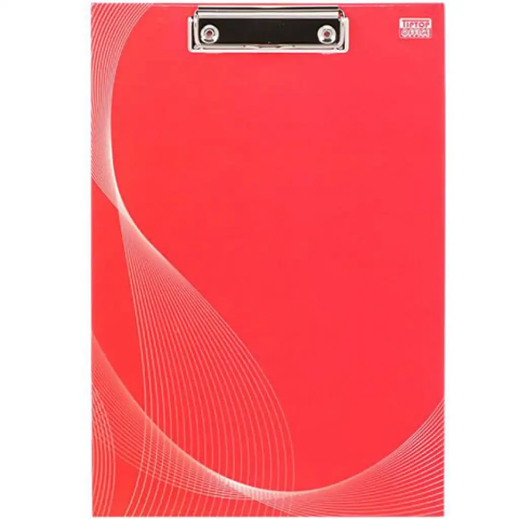 Spirit: Abstrakte Klemmbrett A4 rot