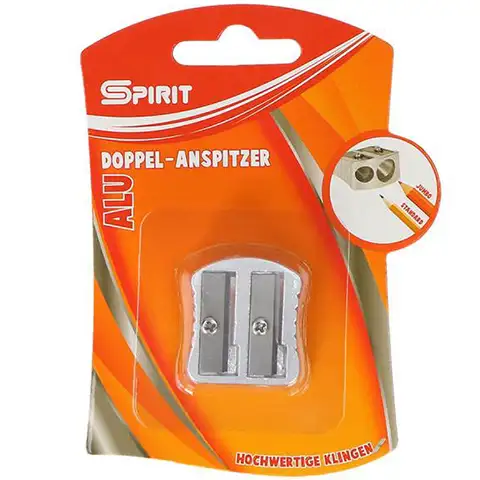 Spirit: Aluminium 2-Loch-Spitzer 1 Stück Packung