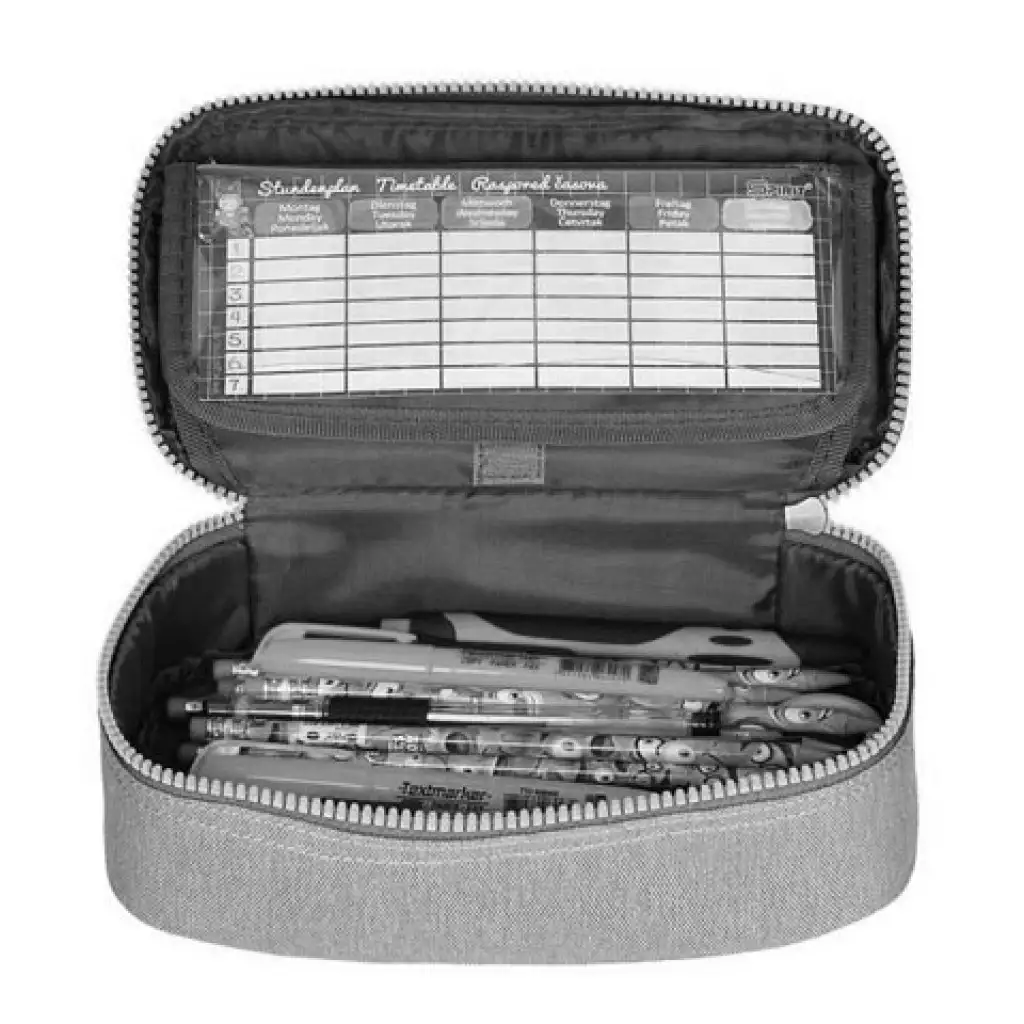 Spirit: Bauer und rosa ovales Federmäppchen 23x10x5,5cm kép 3