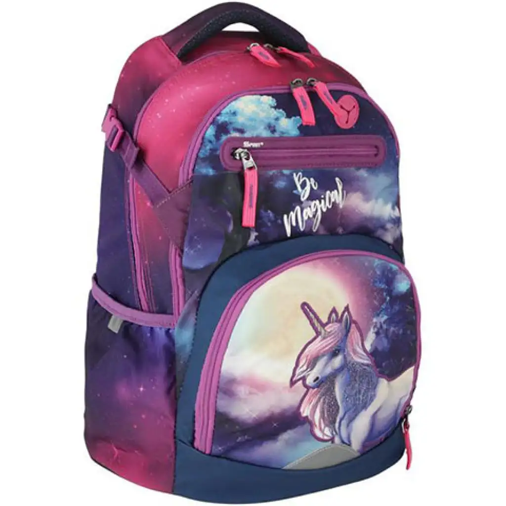 Spirit: Be Magical gemusterter Schulranzen, Rucksack 3-teiliges Set kép 4