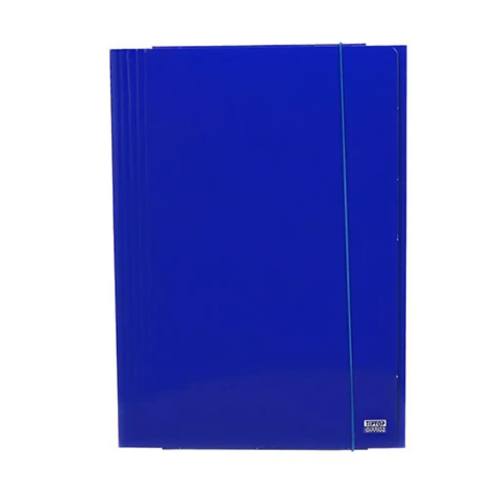 Spirit: Blaue Gummimappe in A4-Größe