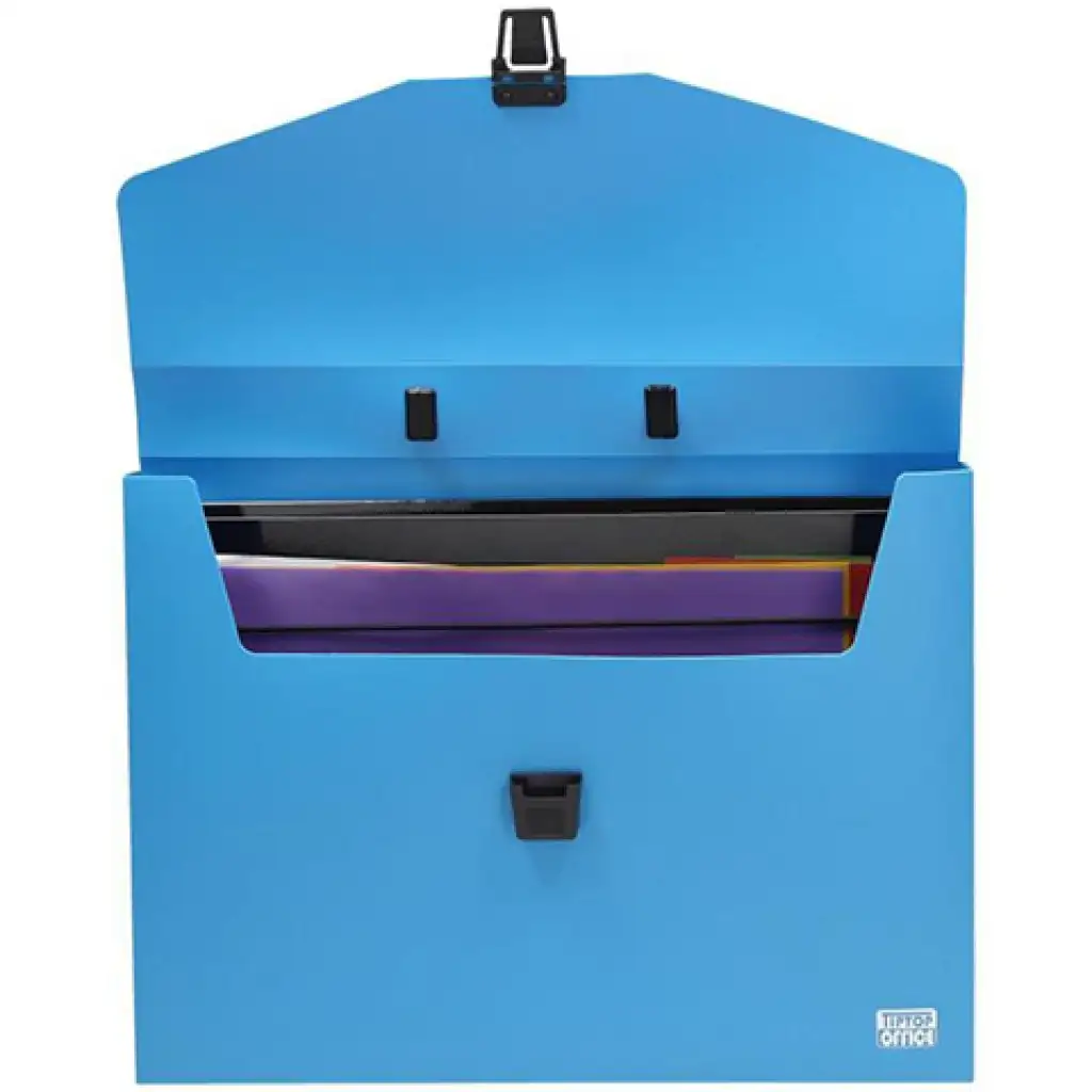 Spirit: Blauer, A4-Ordner mit Griff und Schnalle kép 2