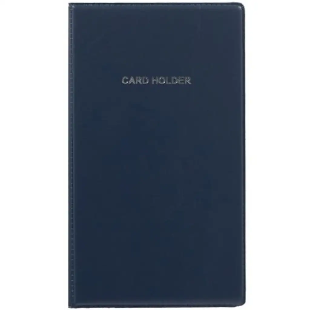 Spirit: Blauer Visitenkartenhalter mit 120 Fächern