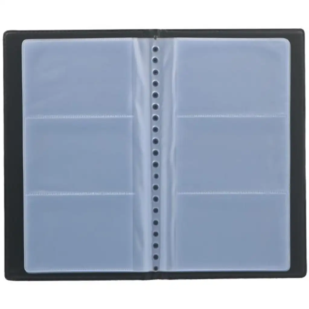 Spirit: Blauer Visitenkartenhalter mit 120 Fächern kép 2