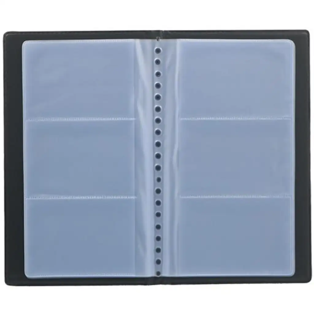 Spirit: Brauner Visitenkartenhalter mit 240 Fächern kép 2