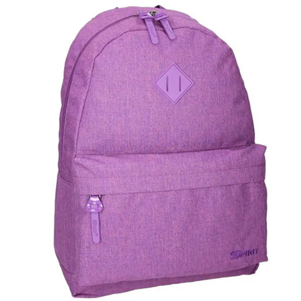 Spirit: Club lila abgerundeter Schulranzen, Rucksack 44x33x17cm