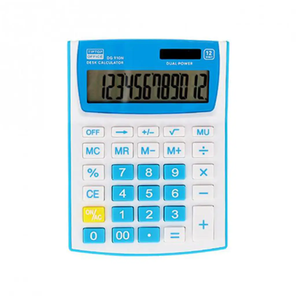 Spirit: DG-910N Taschenrechner in Blau