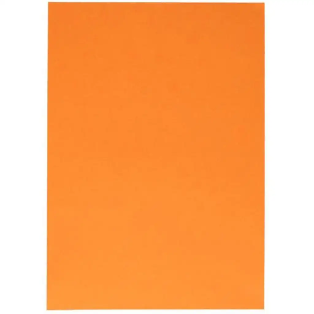 Spirit: Dekorationskarton in Orange 70x100cm