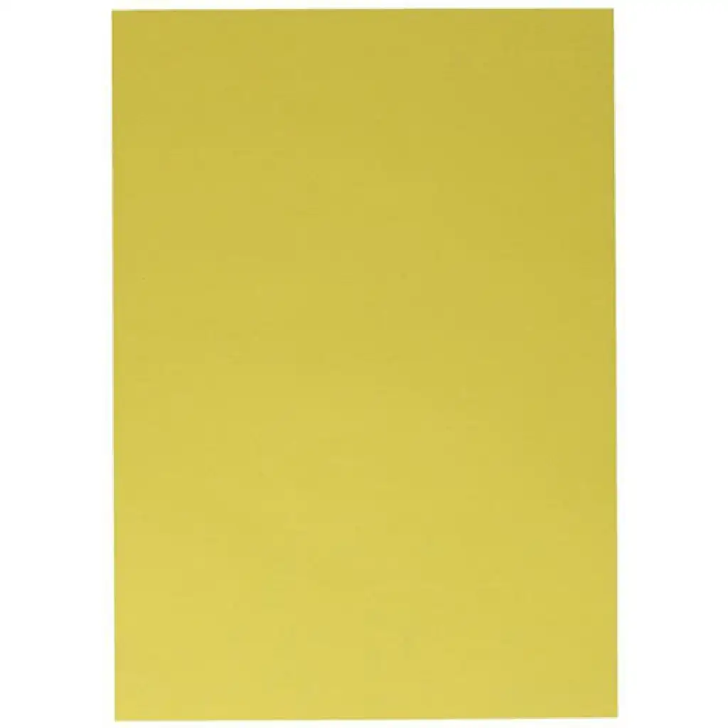 Spirit: Dekorationskarton in Zitronengelb, 220g, A4-Größe, 1 Stück