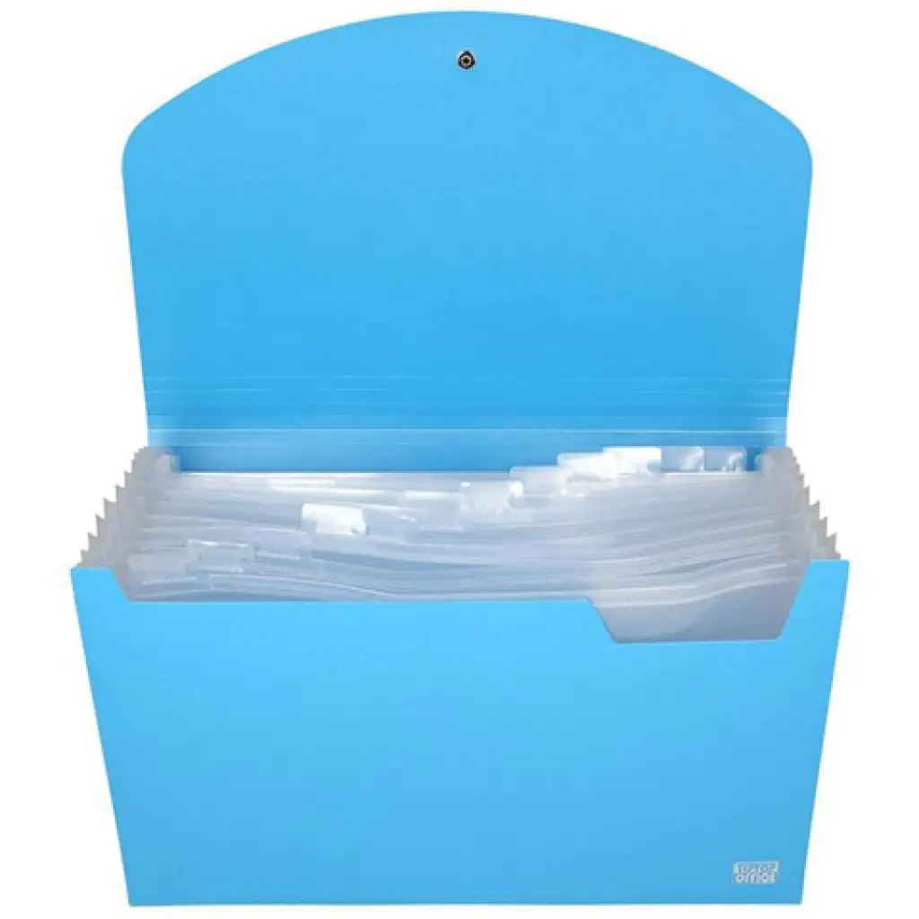 Spirit: Dokumentenmappe A4 12 Fächer blau kép 2