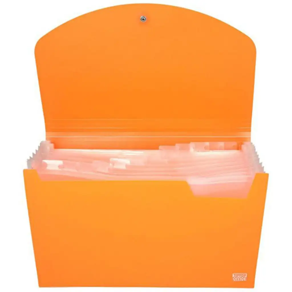 Spirit: Dokumentenmappe A4 12 Fächer neonorange kép 2