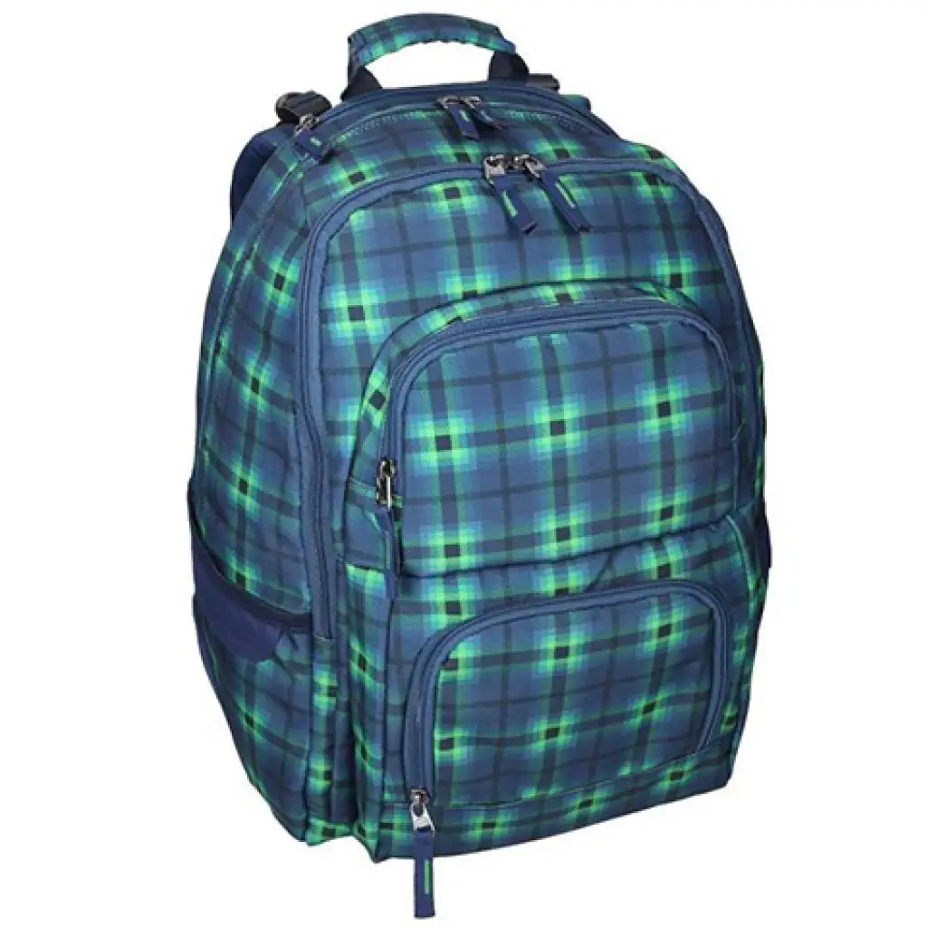 Spirit: E-Bag blauer abgerundeter Schulranzen, Rucksack 46x34x22cm