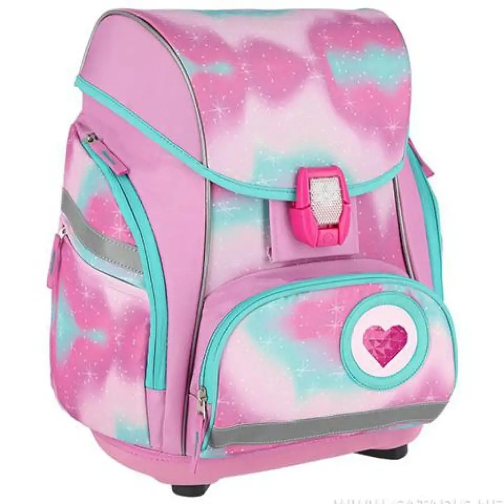 Spirit: Einhorn 3D-Muster ergonomisches 5-teiliges Schulranzen-Set mit LED-Beleuchtung 34x22x41cm kép 3