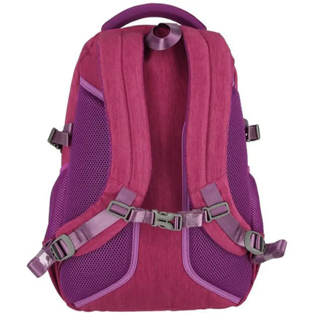 Spirit: Etty malvenfarbener, abgerundeter Schulranzen mit vier Fächern, Rucksack 45x35x18cm kép 2
