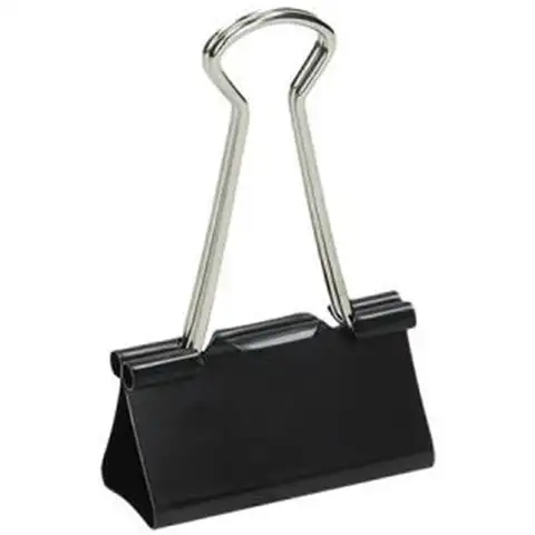 Spirit: Flügel-Metall-Büroklammer 32mm im 12er-Pack