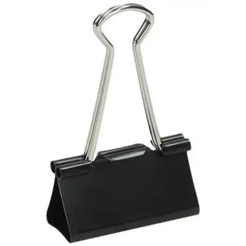 Spirit: Flügelmetall-Büroklammer 41mm, 12 Stück im Paket