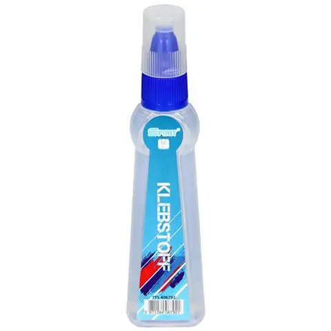 Spirit: Flüssiger, transparenter Kleber mit Spitzkappe 50ml