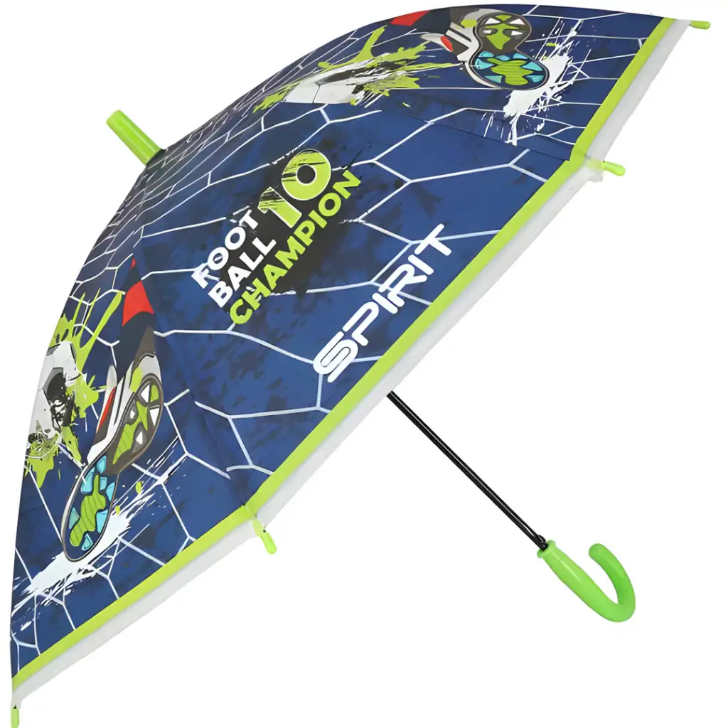 Spirit: Football Champion automatischer Regenschirm 19" 66cm
