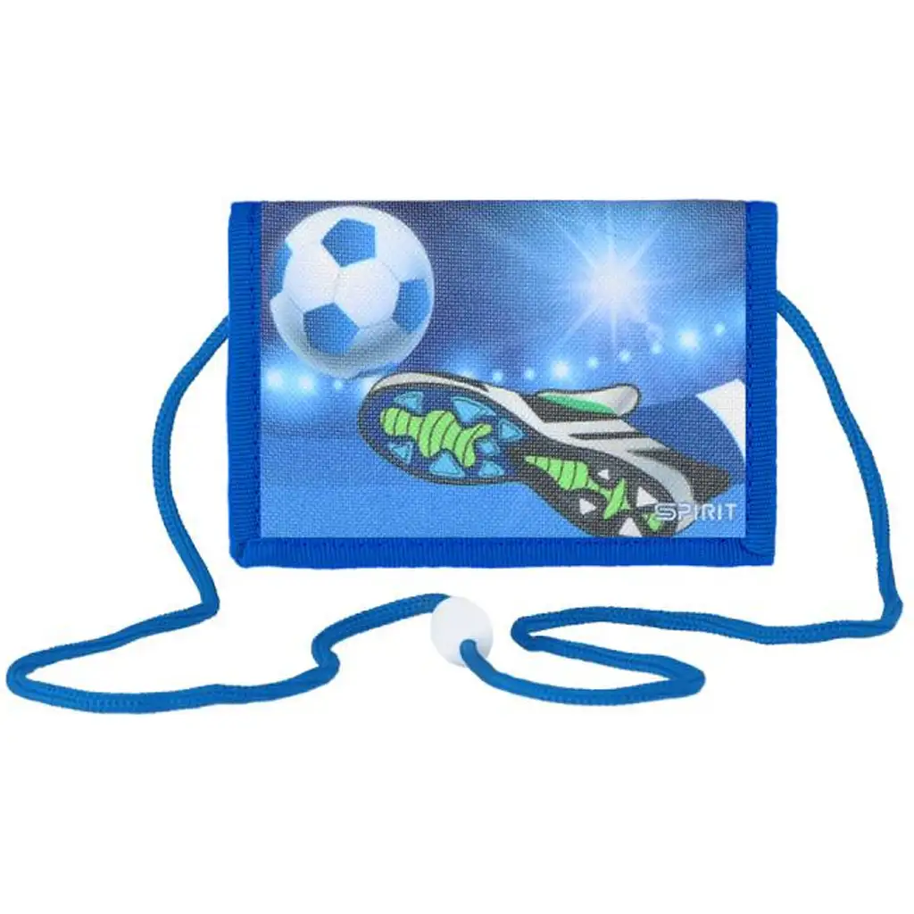 Spirit: Football Game On Klettverschluss-Geldbörse 12,5x8,5cm