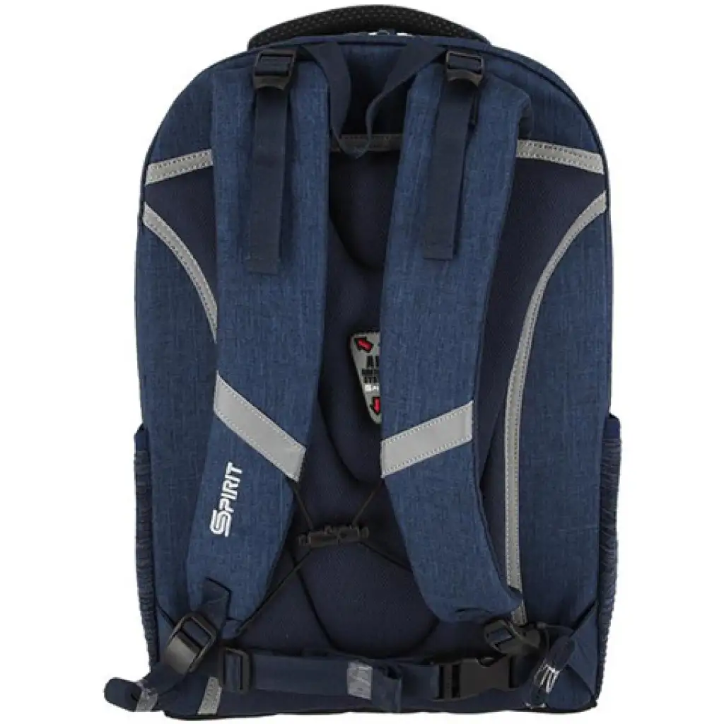 Spirit: Freedom blauer abgerundeter Schulranzen, Rucksack 46x33x22cm kép 2