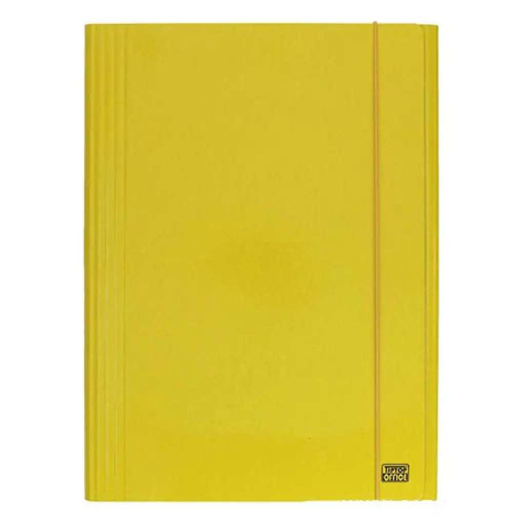 Spirit: Gelber Gummimappe in A4-Größe