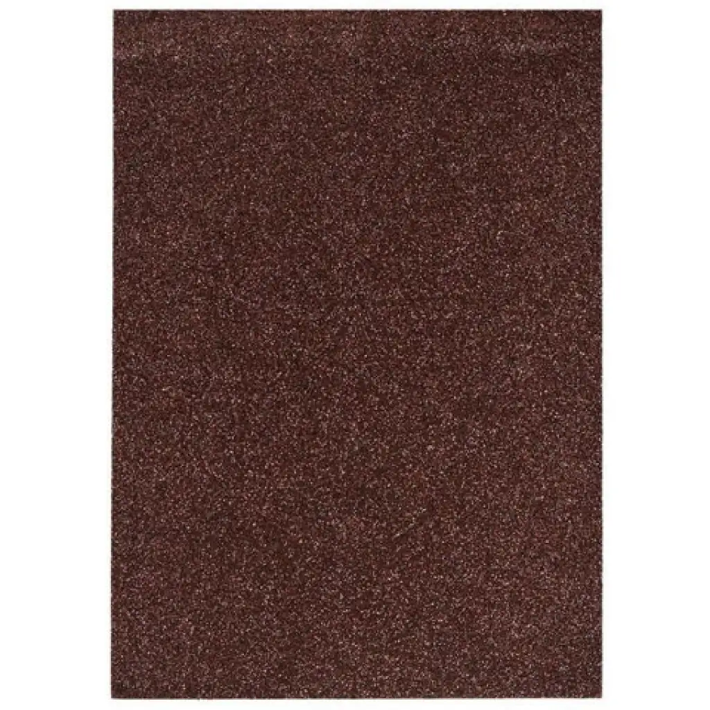 Spirit: Glitzernde Dekorationsschaumstoffplatte in Braun A/4 1 Stück