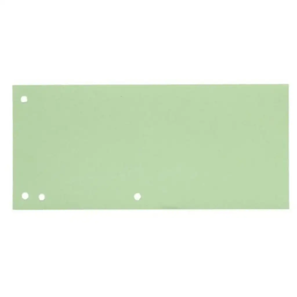 Spirit: Grüner Trennordner 1/3 A4 100 Stück