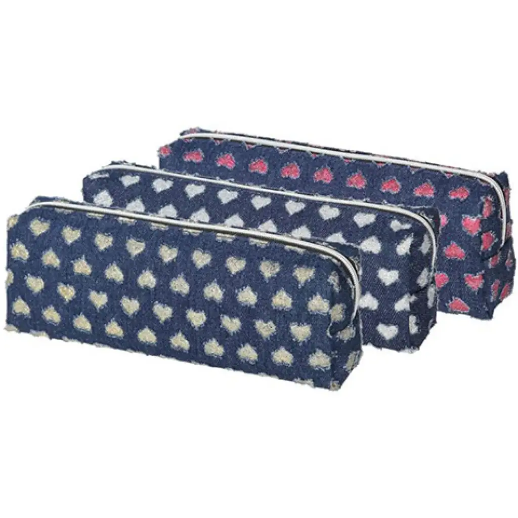 Spirit: Ice Heart zylindrische Federmappe in drei Varianten 21x7cm