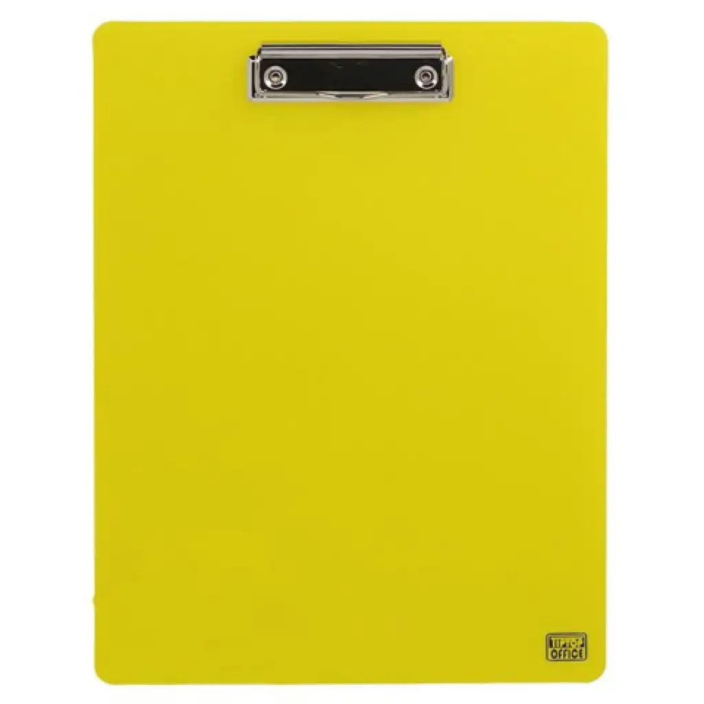Spirit: Klemmbrett in Zitronengelb, A4-Größe