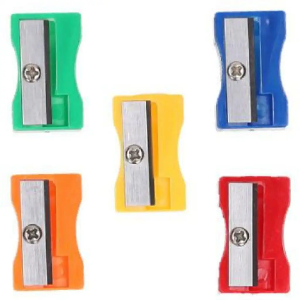 Spirit: Kunststoff-Bleistiftspitzer in verschiedenen Farben