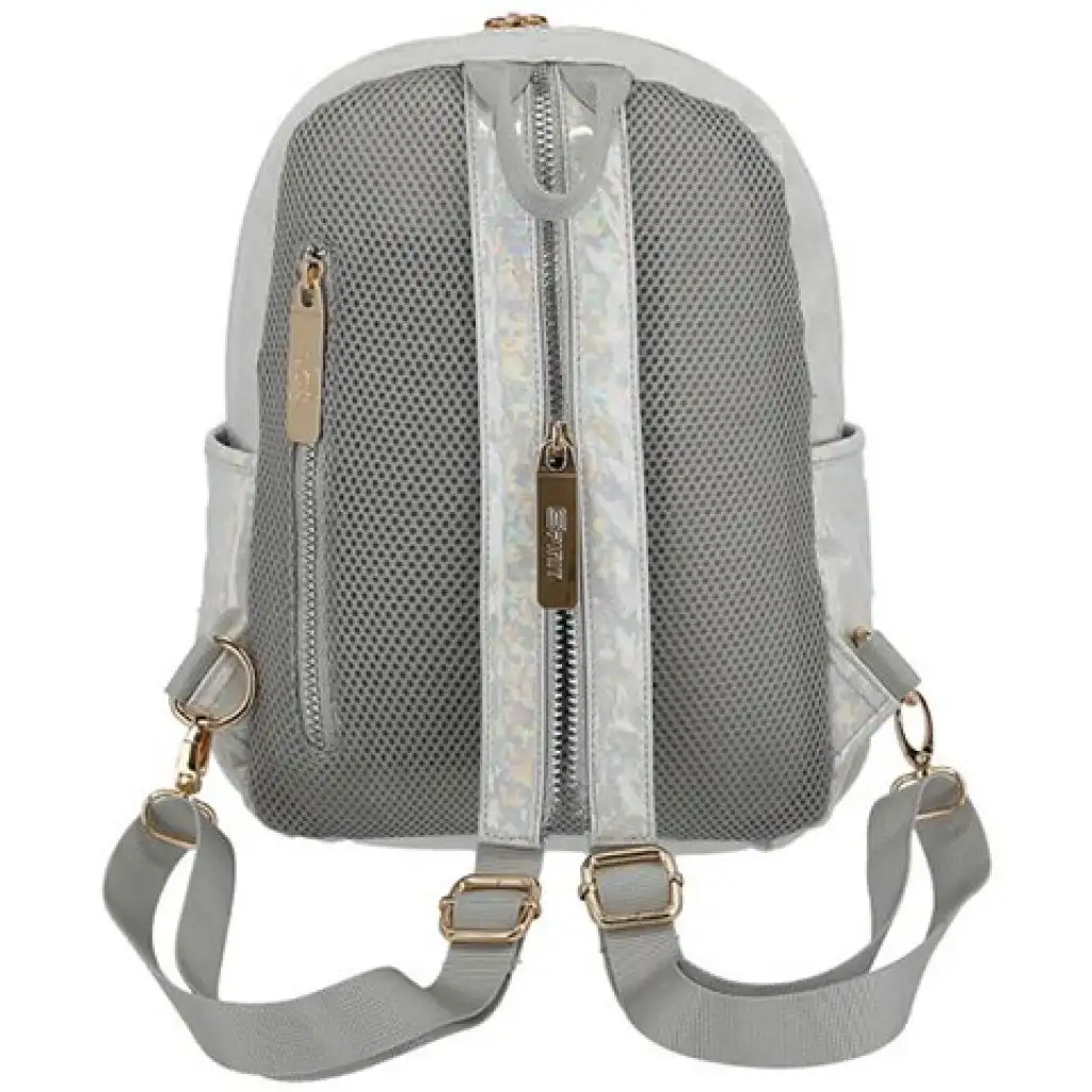 Spirit: Lizzy weißer abgerundeter Schulranzen, Rucksack 27x12,5x33cm kép 2