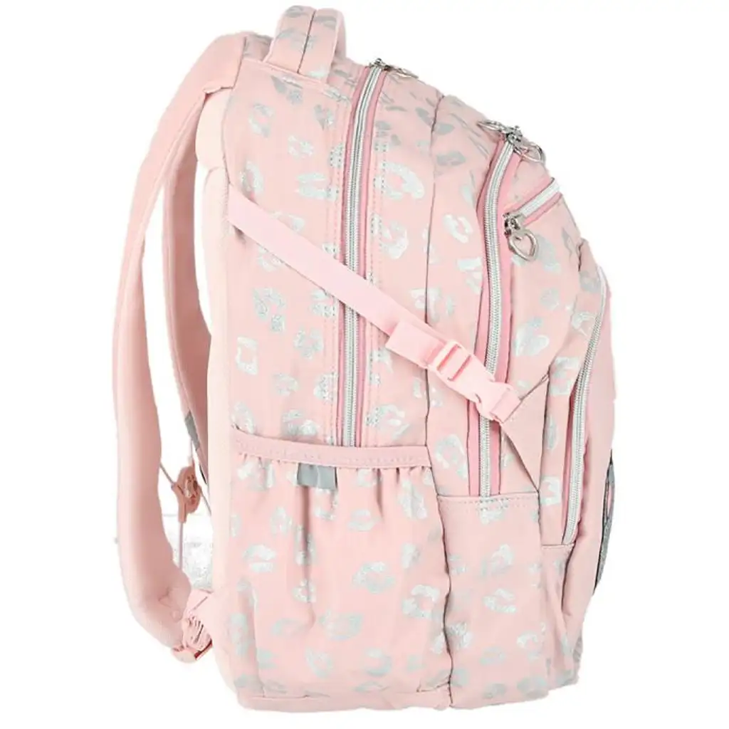 Spirit: Masha Bär rosa abgerundeter Schulranzen, Rucksack 46x31x21cm kép 3
