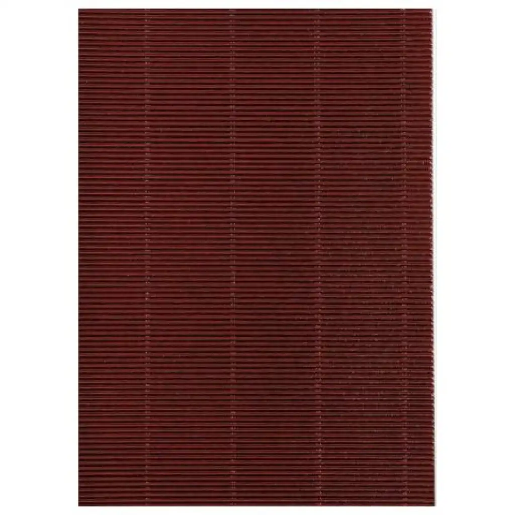 Spirit: Metallisch Bordeaux 3D Dekor Wellpappe A4