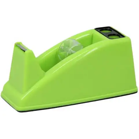 Spirit: Mini-Klebebandabroller in grüner Farbe TD40