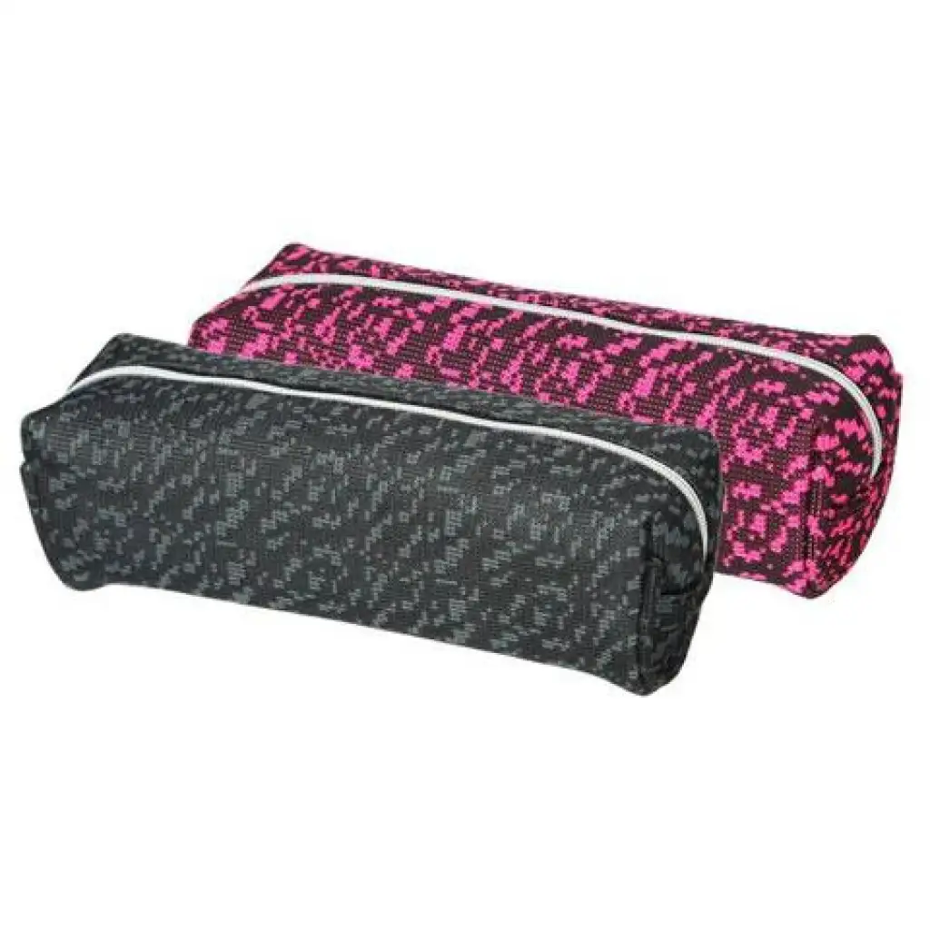 Spirit: Muster zylindrische Federmäppchen in zwei Varianten 18,5x6cm