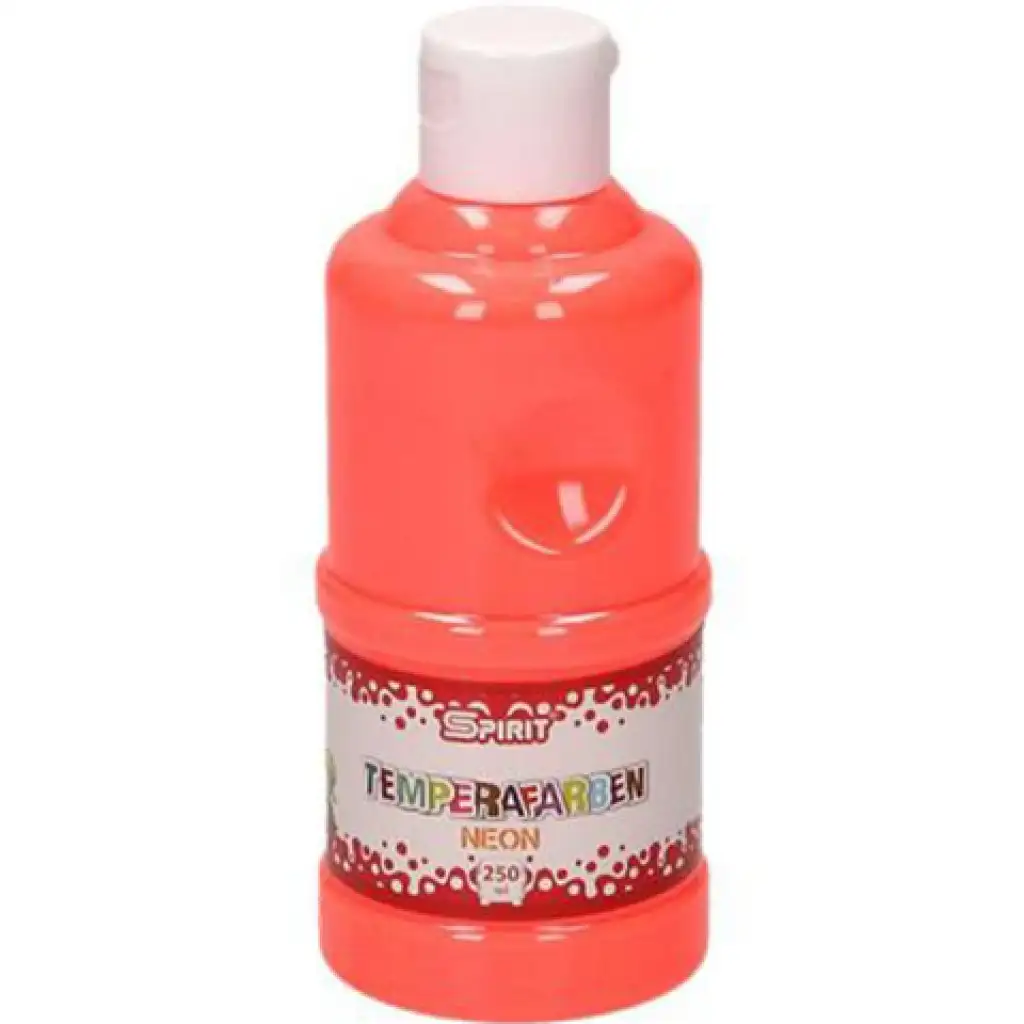 Spirit: Neon-orange Temperafarbe 250ml